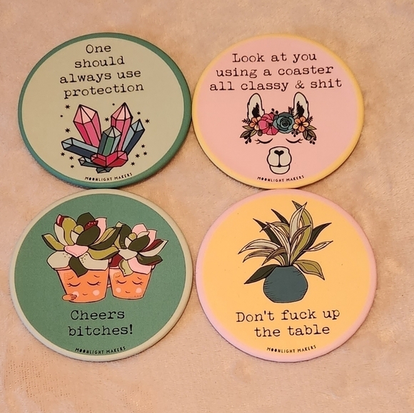 Coasters From Moonlight Makers - Picture 4 of 6